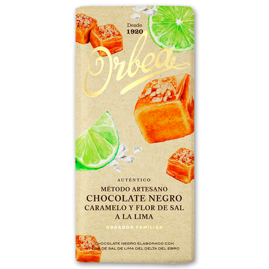 Negro con Caramelo y Flor de Sal