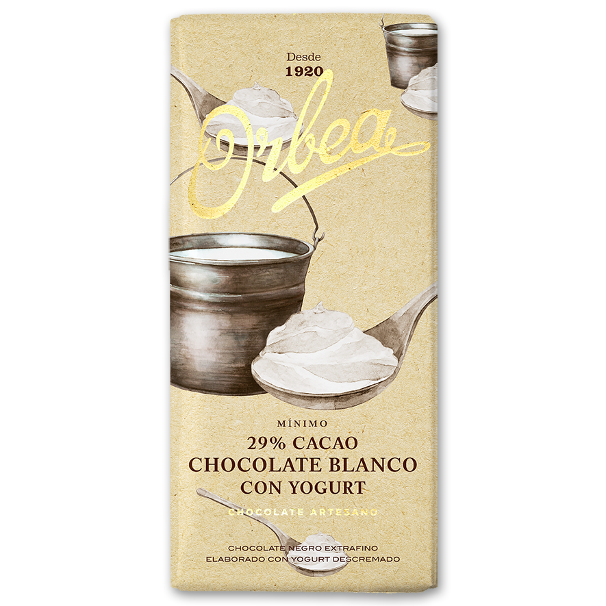 Chocolate Blanco con Yogur