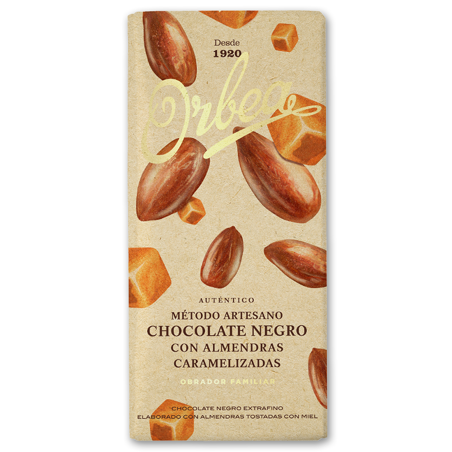 Negro con Almendra Caramelizada