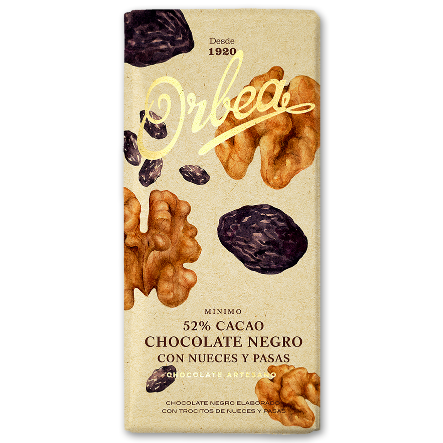 Negro con Nueces y Pasas